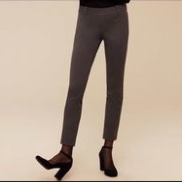 Aritzia T. Babaton “Elliott” Grey Pants - Women’s Size 0 - Picture 7 of 8